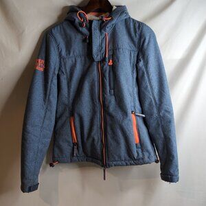 Superdry Y2K Original Windtrekker Japan Winter Jacket Fur Lined, Size Small